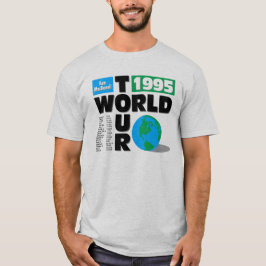 Camiseta Viaje del mundo de Ken MacDonell (1995)