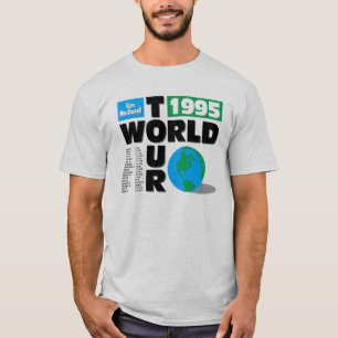 Camiseta Viaje del mundo de Ken MacDonell (1995)