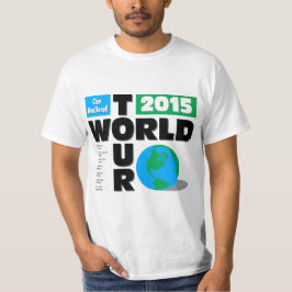 Camiseta Viaje del mundo de MacDonell del clan (2015)