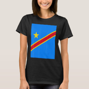 Camiseta Viaje del patrimonio de la bandera del Congo