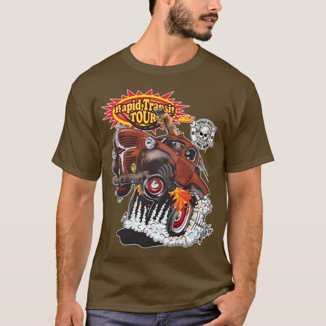 Camiseta Viaje del tránsito rápido 2017 (Anverso)