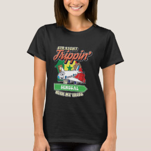 Camiseta Viaje directo a Senegal con mi familia de tribu