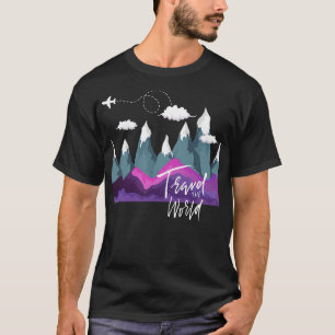 Camiseta Viaje El mundo que le gusta a Wanderlust Explore w