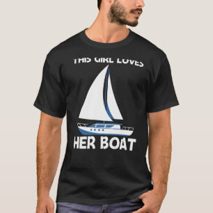 Camiseta Viaje En Barco Para Chicas Niños En Viaje De Vela