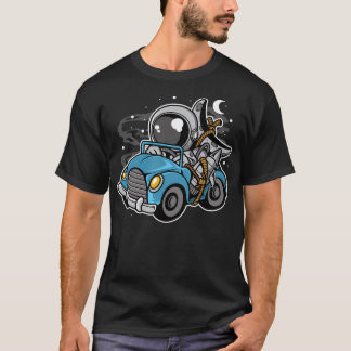 Camiseta Viaje en coche de astronauta - Amantes divertidos 