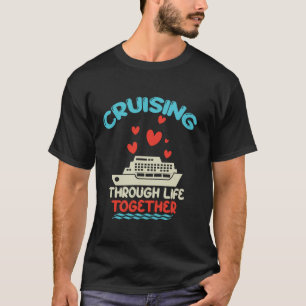 Camiseta Viaje en crucero 2024: Parejas de viaje por aniver