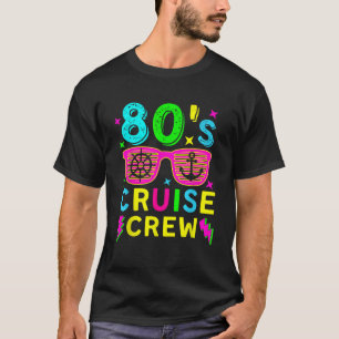 Camiseta Viaje en crucero de 1980 con traje de estilo retro