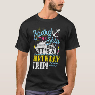 Camiseta Viaje en cruceros Hombres Mujeres Cruceros de cump