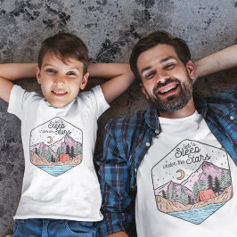 Camiseta Viaje en familia de camping