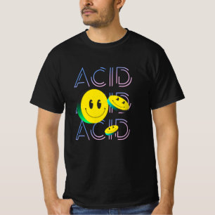 Camiseta Viaje en Goa de Casa Fiesta de Techno Rave Acid Sm