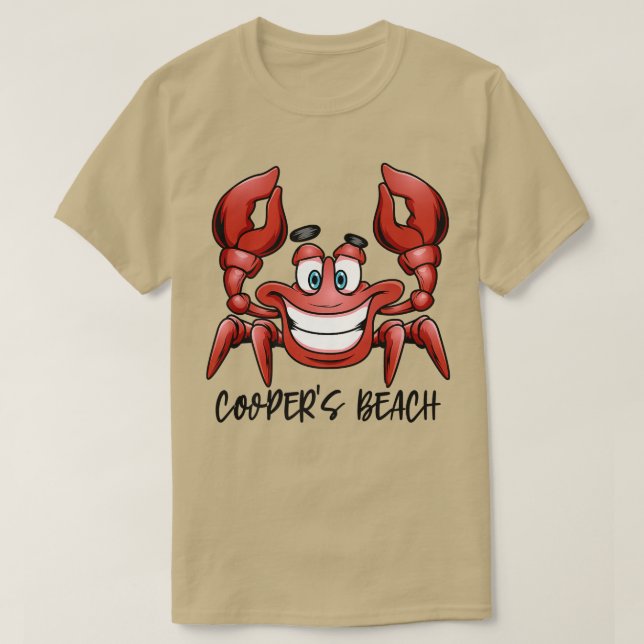 Camiseta Viaje en grupo de vacaciones en Cooper's Beach New (Diseño del anverso)