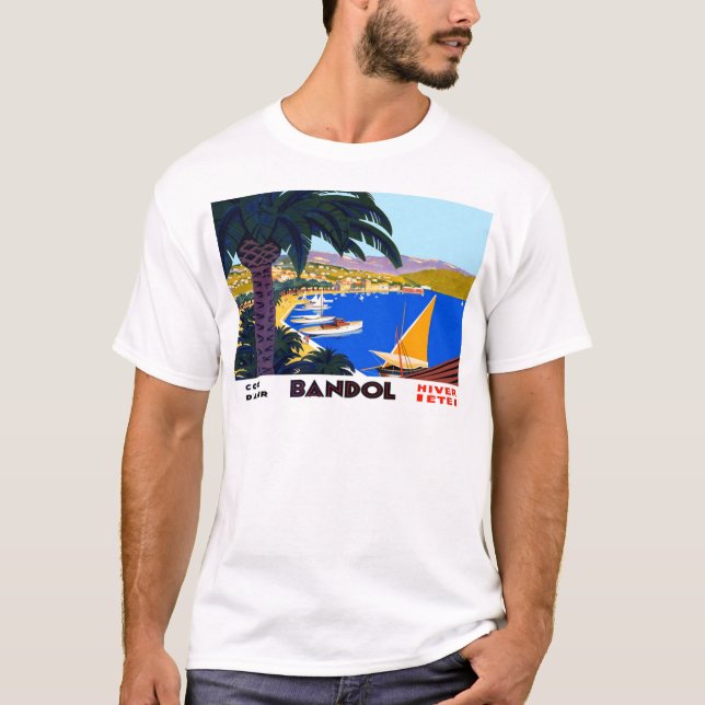 Camiseta Viaje en la Costa Azul (Anverso)