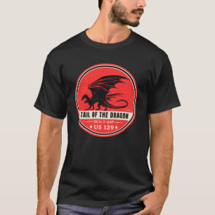 Camiseta Viaje en moto de la cola del Dragon Deals Gap