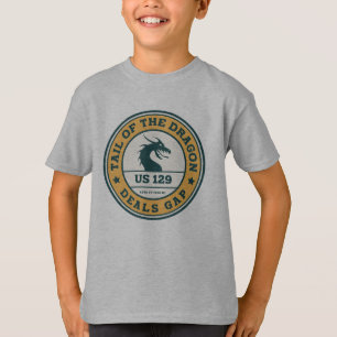 Camiseta Viaje en moto de la cola del Dragon Deals Gap