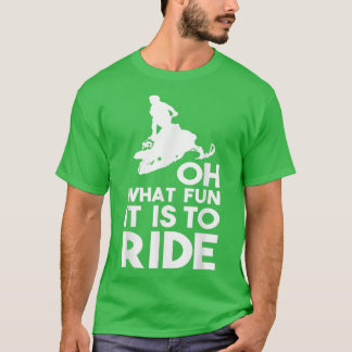 Camiseta Viaje en moto de nieve