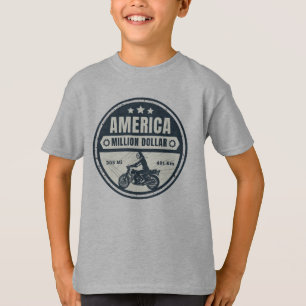 Camiseta Viaje en motocicleta de millones de dólares en col