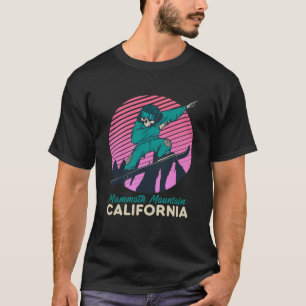 Camiseta Viaje en snowboard Mammoth Mountain California