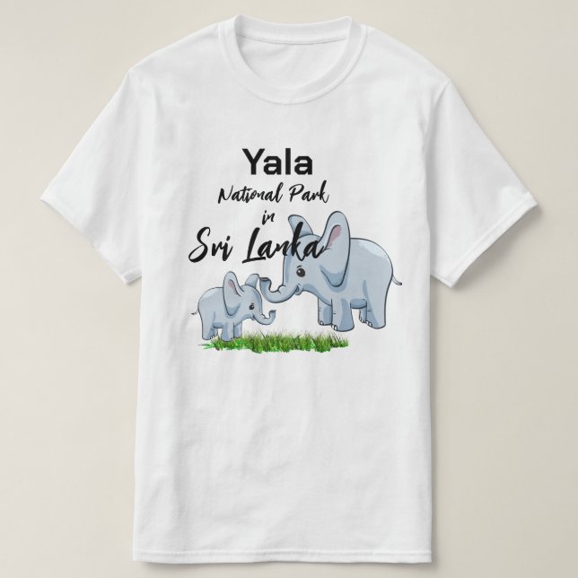 Camiseta Viaje en Sri Lanka (Diseño del anverso)