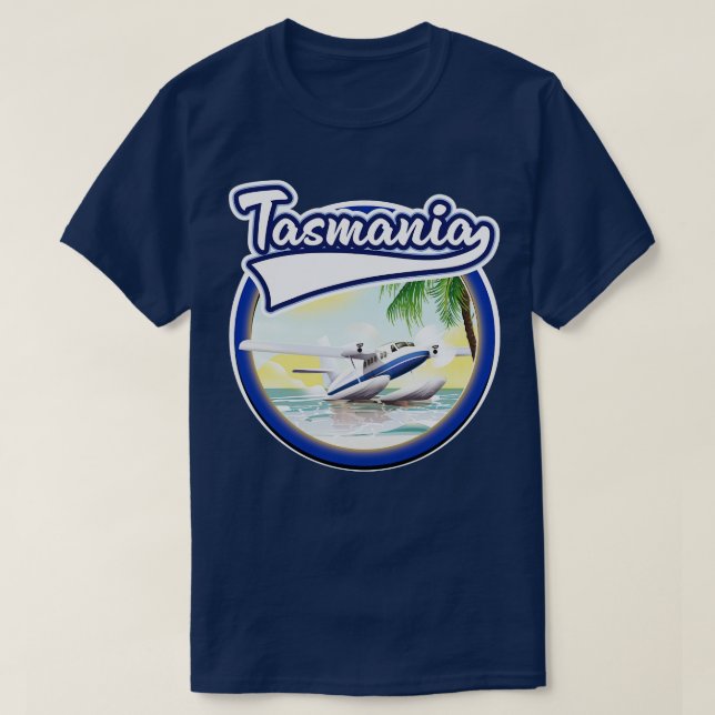 Camiseta Viaje en Tasmania (Diseño del anverso)
