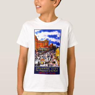 Camiseta Viaje en tren de la Ciudad Atlántica