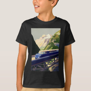 Camiseta Viaje en tren de la Vieja Europa