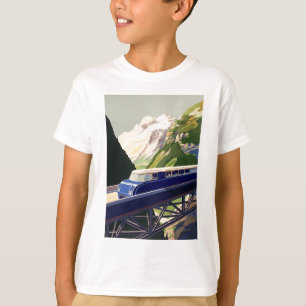 Camiseta Viaje en tren de la Vieja Europa