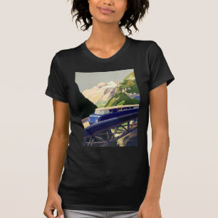 Camiseta Viaje en tren de la Vieja Europa