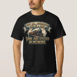 Camiseta Viaje en Tren de Vapor Antiguo - No Todos los Viaj