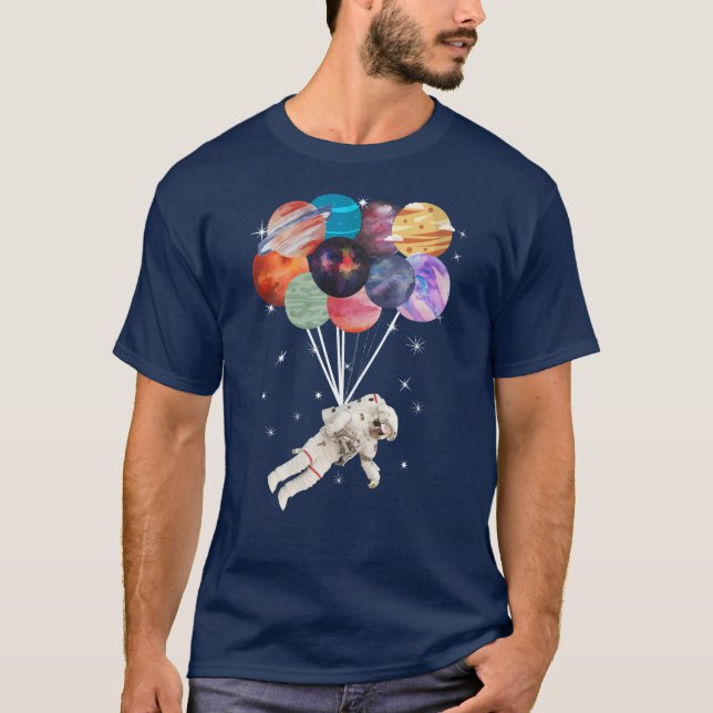 Camiseta viaje espacial (Anverso)