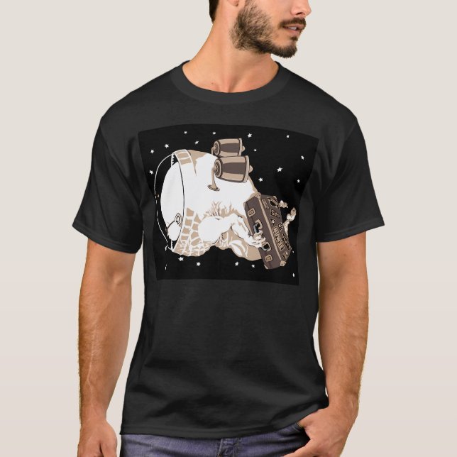 Camiseta Viaje espacial (Anverso)