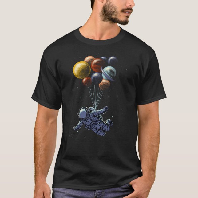 Camiseta Viaje espacial (Anverso)