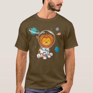 Camiseta Viaje espacial África Safari Animal Universe León 