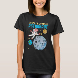Camiseta Viaje Espacial Astronomía Ciencia Planetas Niños F