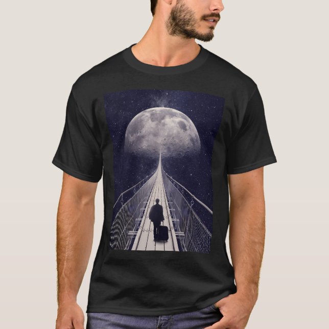 Camiseta Viaje Espacial II (Anverso)