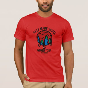 Camiseta Viaje Est del mundo de la salsa. Para siempre