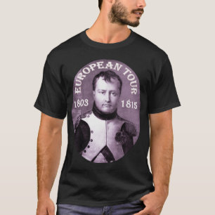 Camiseta Viaje europeo del ~ de Napoleon Bonaparte