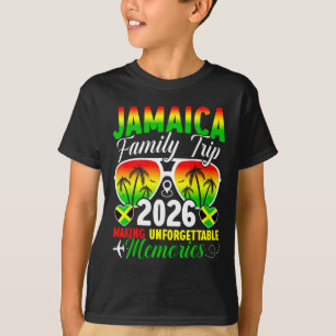 Camiseta Viaje Familiar a Jamaica 2026 Creando Recuerdos Ja