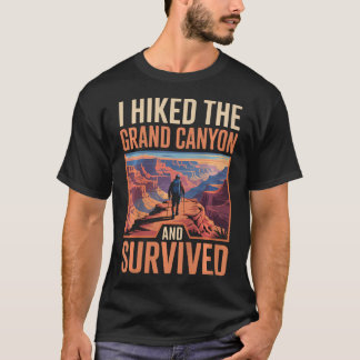 Camiseta Viaje Familiar a la Montaña: Caminata en el Gran C