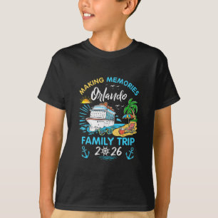 Camiseta Viaje familiar a Orlando 2026 Vacaciones creando r