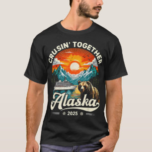 Camiseta Viaje familiar de cruceros Alaska 2025