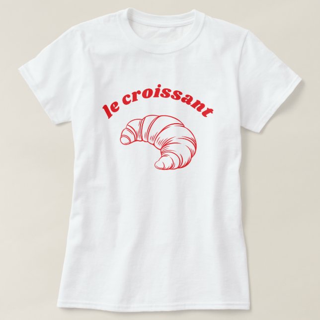 Camiseta Viaje familiar de Le Croissant (Diseño del anverso)