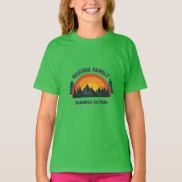 Camiseta Viaje familiar de Personalizados de montaña católi
