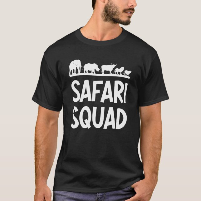 Camiseta Viaje familiar de Safari Squad Africa 5 (Anverso)