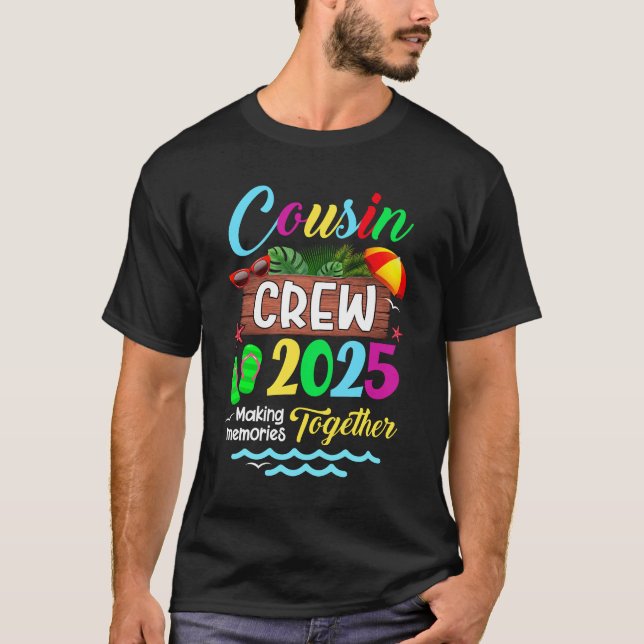 Camiseta Viaje familiar de vacaciones de verano 2025 de Cou (Anverso)