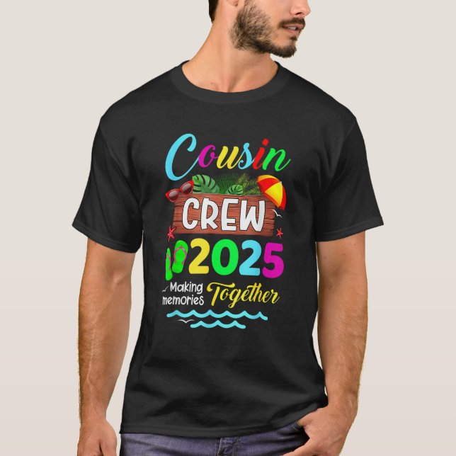 Camiseta Viaje familiar de vacaciones de verano 2025 de Cou (Anverso)