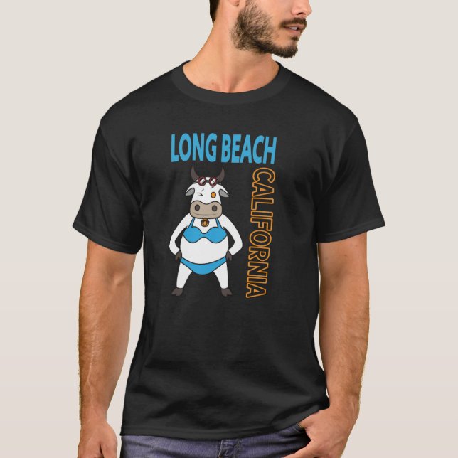 Camiseta Viaje familiar de vacaciones en Long Beach (Anverso)