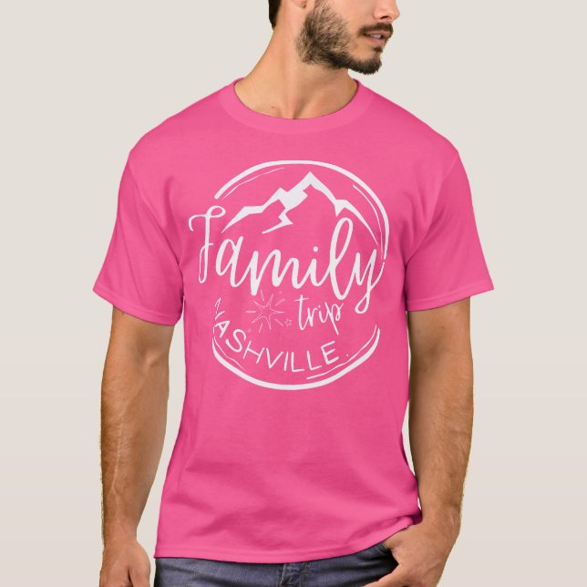 Camiseta Viaje familiar divertido Nashville Camping 2025 M (Anverso)