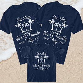 Camiseta Viaje Familiar En Cruceros Familiares De 2025