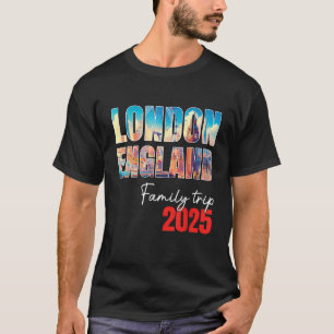 Camiseta Viaje familiar Londres Inglaterra 2025 Bigben Summ