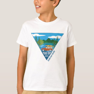 Camiseta Viaje familiar personalizado por carretera a la mo